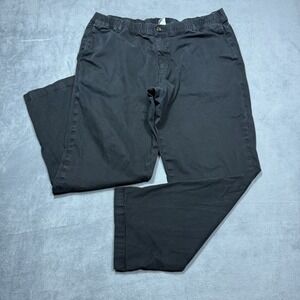 Bear Bottom Pants Mens XXL Black Stretch Waist Gorpcore Relaxed Normcore Dadcore
